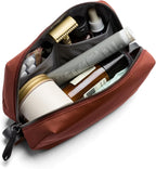 Bellroy Toiletry Kit (Unisex Toiletry Bag, Zipper Closure, Water-Resistant Lining, Toothbrush Sleeve with Magnetic Closure, Internal Mesh Pocket Organization) -Bronze