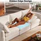 Couch Cushion Support for Sagging Seat – 2 Pack 20x20x2 Inch Sofa Cushion Board Saver & Replacement Insert for Saggy Couch or Chair, Quick No-Tool Install with 40D Memory Foam