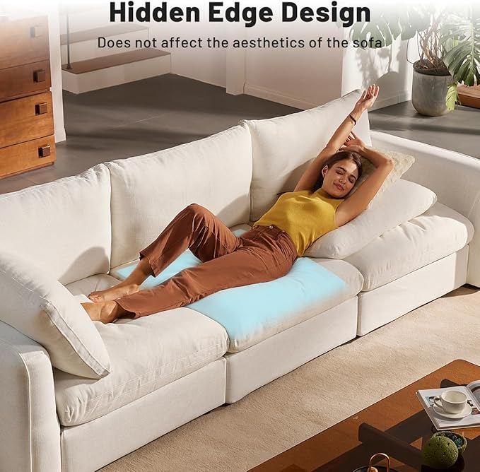 Couch Cushion Support for Sagging Seat – 2 Pack 20x20x2 Inch Sofa Cushion Board Saver & Replacement Insert for Saggy Couch or Chair, Quick No-Tool Install with 40D Memory Foam