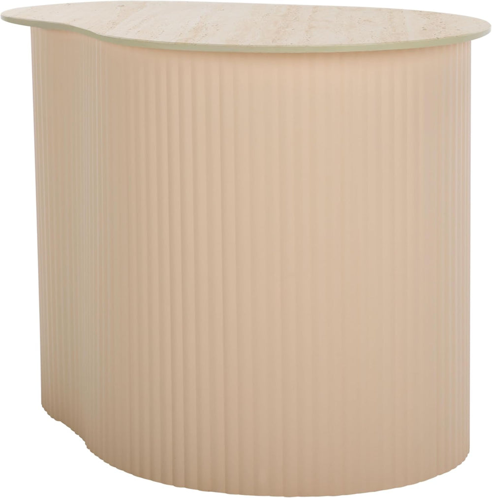 SAFAVIEH Home Collection - MTP Medium Side Table, Beige Ceramic Accent Table ...