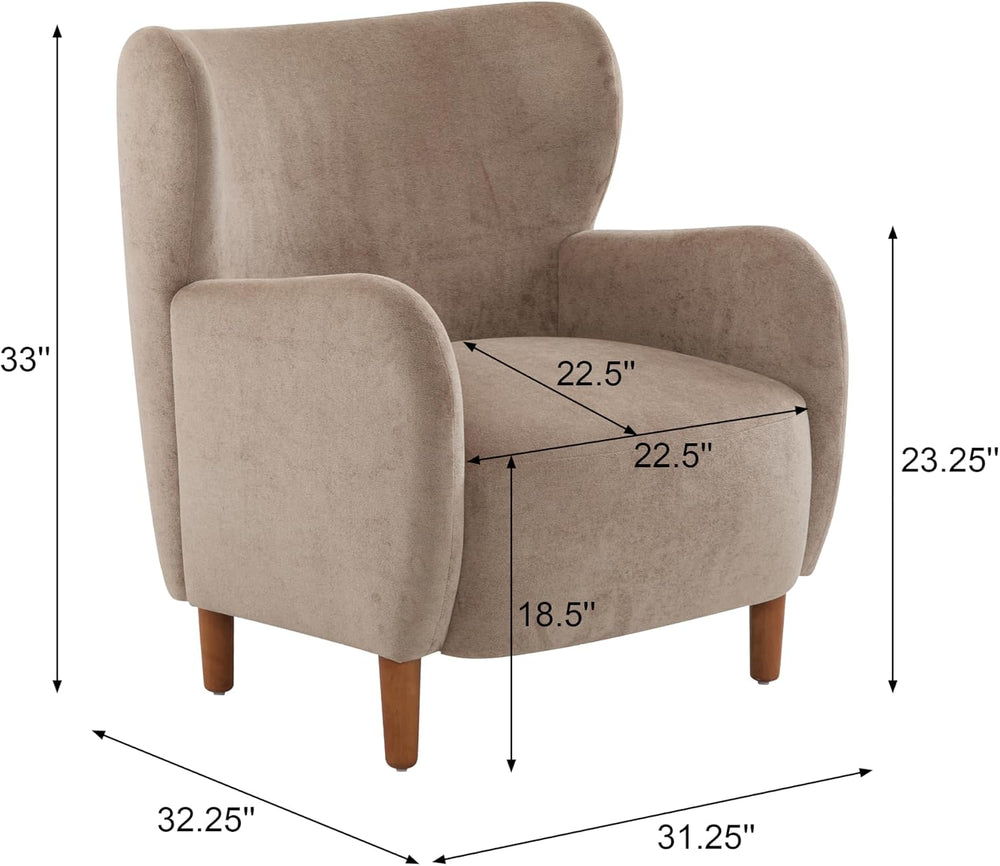 Christopher Knight Home Dolly Mid-Century Modern Velvet Upholstered Wingback ...