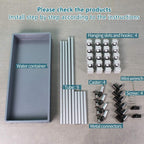 broom and mop holder put wet mops movable Commercial mop rack cleaning tool cart storage for garden garage organizer mop drain rack