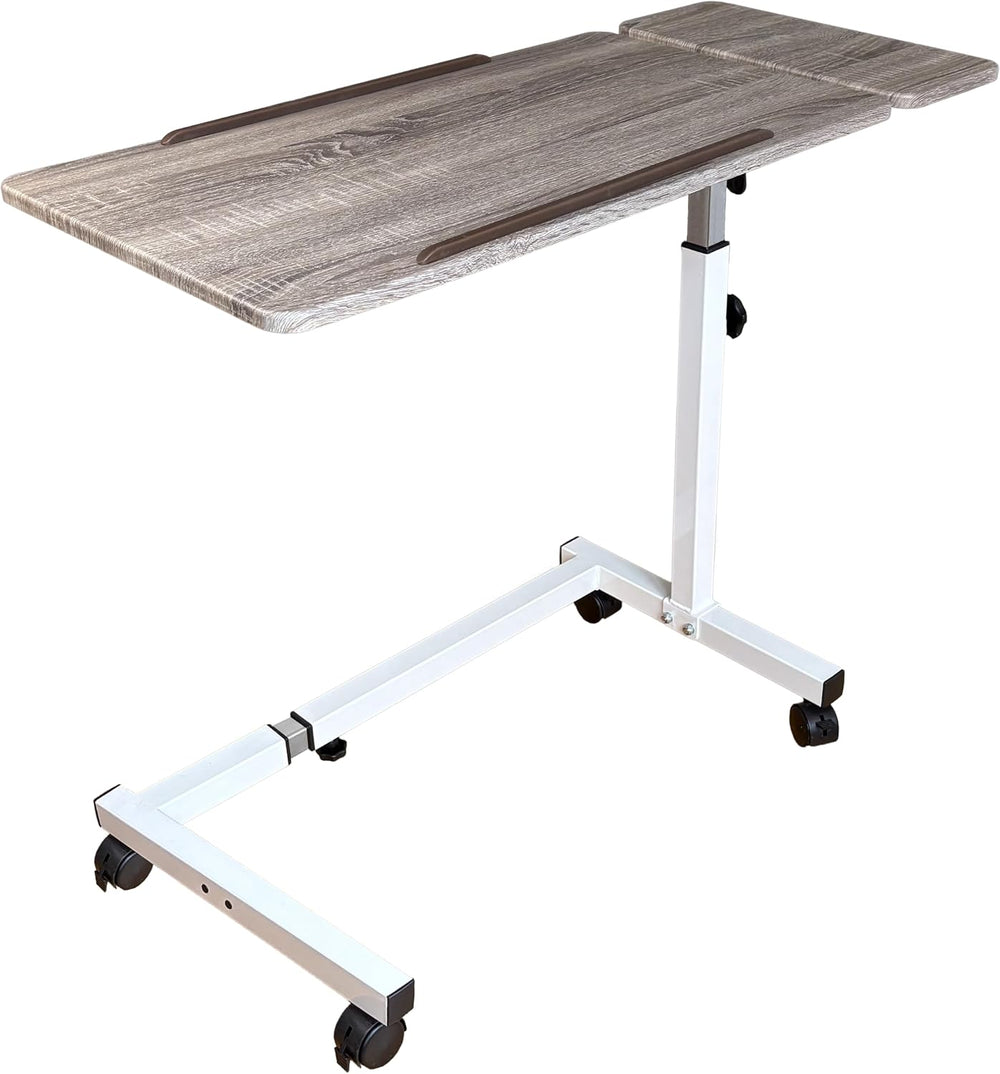 Recliner Table, Over the Bed Table with Wheels, Adjustable Width & Height...