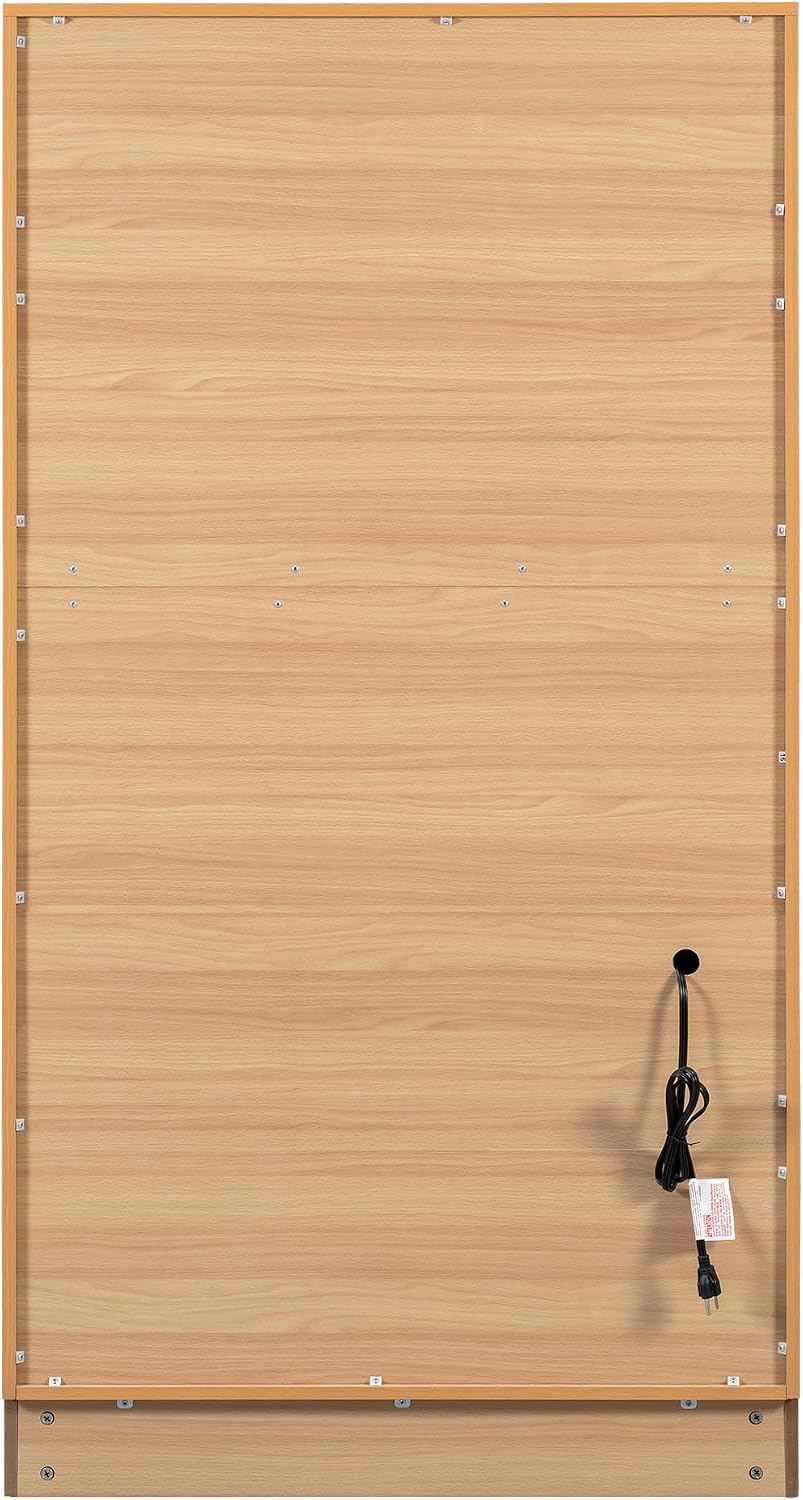69'' Tall Kitchen Pantry Cabinet with Foldable Workstation, Kitchen F...