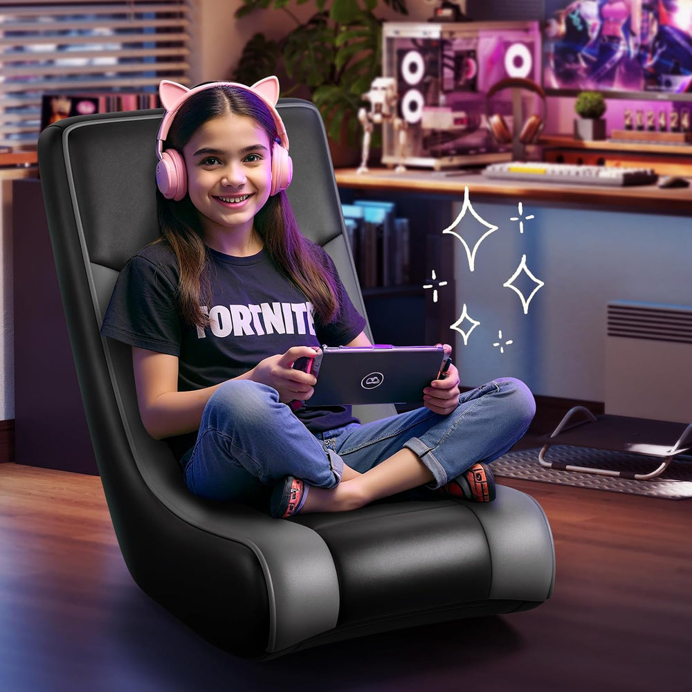 GTPLAYER Floor Rocker Gaming Chair – Adjustable Angle Limiter, Ultra Lightwei...