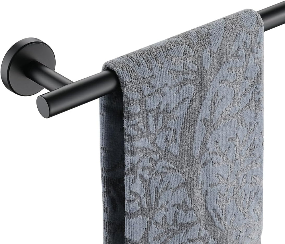 JQK Black Towel Bar, 27 Inch 304 Stainless Steel Thicken 0.8mm Towel Rack Bat...