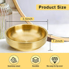 Ring Holder, Jewelry Tray, Gold Small Jewelry Dish for Women and Men, Valentines Day Gifts Trinket Holder