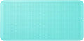 Silicone Dish Drying Mat for Multiple Usage,Easy clean,Eco-friendly,Heat-resistant Silicone Mat for Kitchen Counter or Sink,Refrigerator or Drawer Liner Mint 5XL 36inches x 18inches