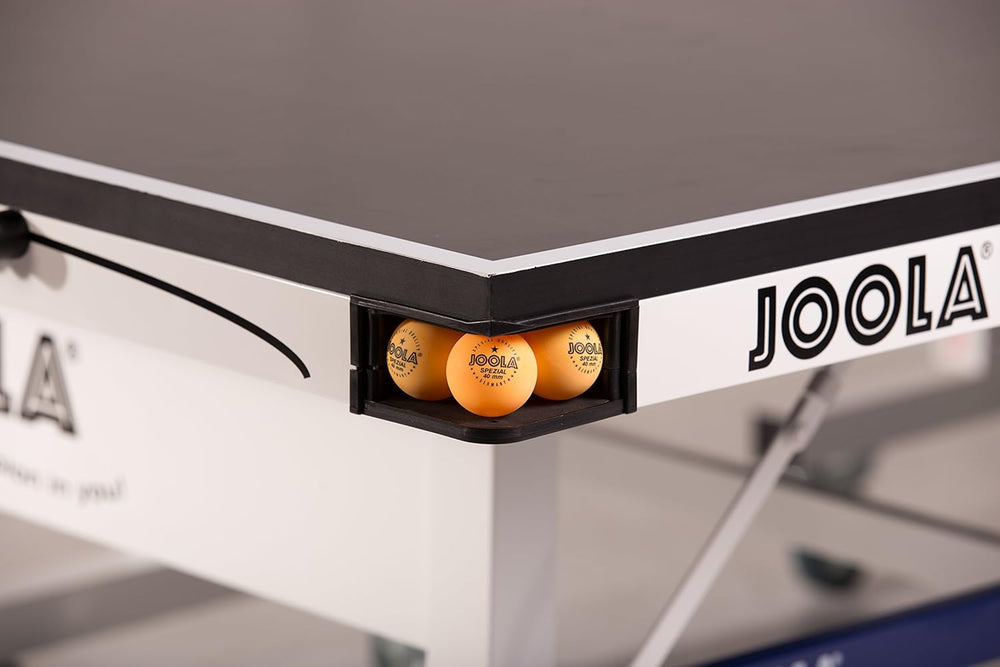 JOOLA Rally TL Professional MDF Indoor Ping Pong Table w/Quick Clamp Table Te...