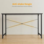 Cubiker Small Computer Desk, 32 inch Home Office Kids Desk for Bedroom and Small Spaces, Modern Simple Cheap Table for Studying, Writing, Working, Black