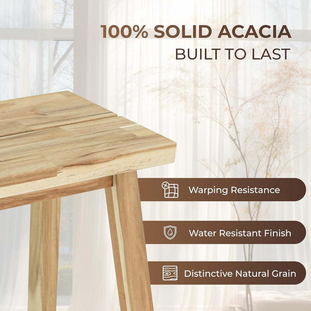 ARROWSTONE Solid Wood Bench for Entryway, Bed Bench, Dining, Plant Stand - Wo...
