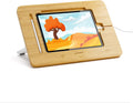 Wooden Tablet Drawing Stand - Portable & Adjustable 5 Angles for Laptop,Laptop Stand Riser,Compatible with 12.9/13 inch iPad Pro(3rd-6th Gen)