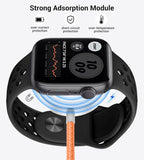 Temdan for Travel Vacation Essentials,3 in 2 USB C Cable for Apple Watch Charger/iPhone 17 Charger/Lightning,Multi Charging Cable Cord,Camping Essentials,Designed for iWatch &iPhone 16-12-4FT Orange