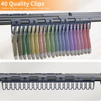 Clothes Drying Rack Household Indoor, Foldable Drying Rack Clothing for Laundry - 40" x 28.8" x 14.2", Space Saving Indoor, Black-1pack