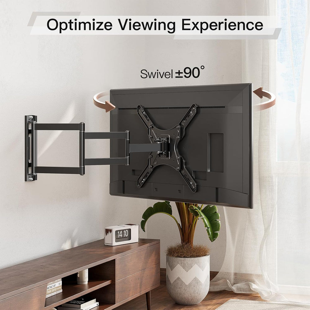 ELIVED Long Arm TV Wall Mount for 26-65" TVs, Max VESA 400x400, 77 Lbs L...