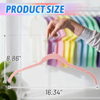 30 Pack Velvet Hangers Multicolor Set – Non-Slip Slim Flocked Clothes Hangers with Notches & 360° Swivel Hook, Space-Saving Felt Hangers for Dresses, Shirts, Coats