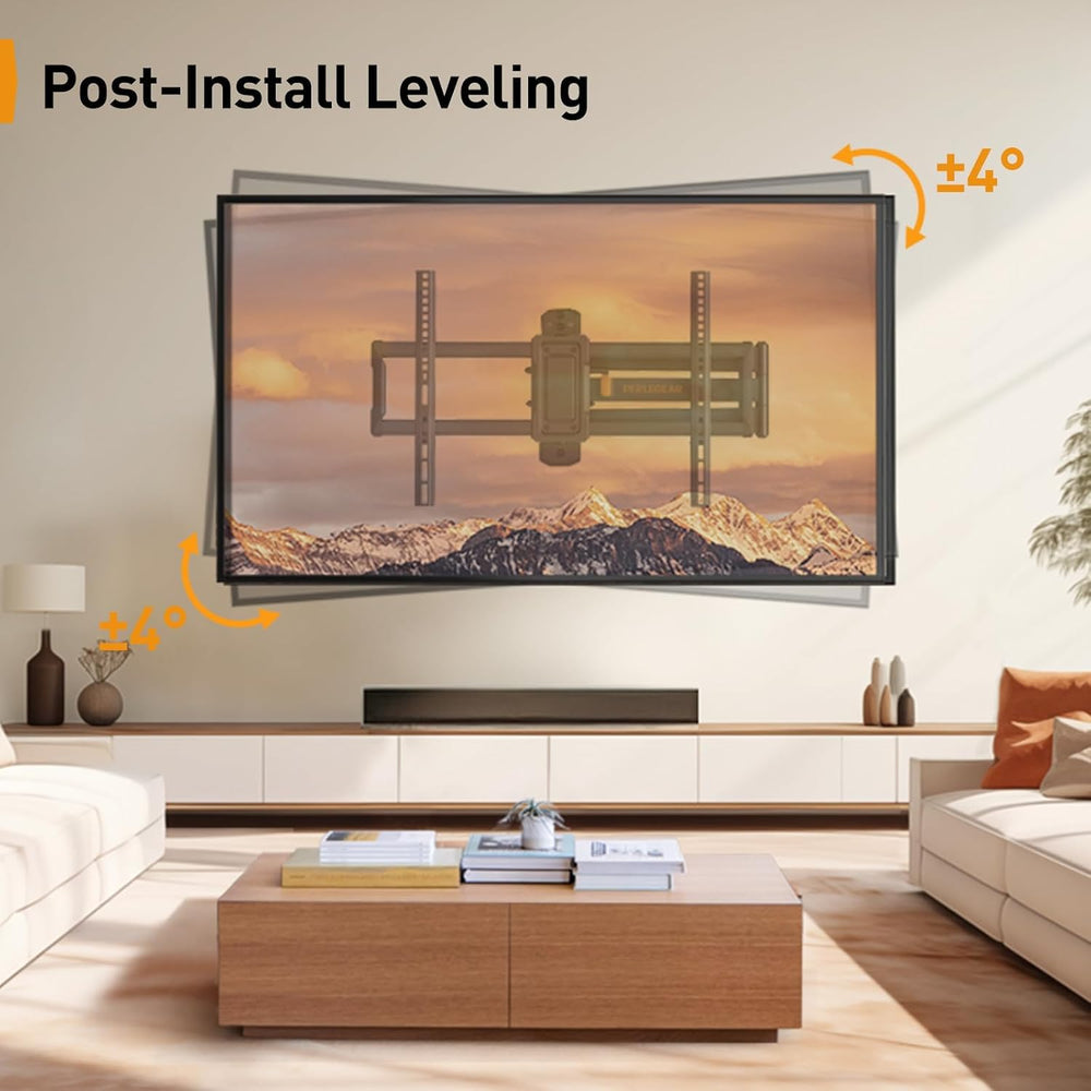 Perlegear Corner TV Wall Mount Long Arm TV Mount Bracket for 37-75 Inch TVs-F...