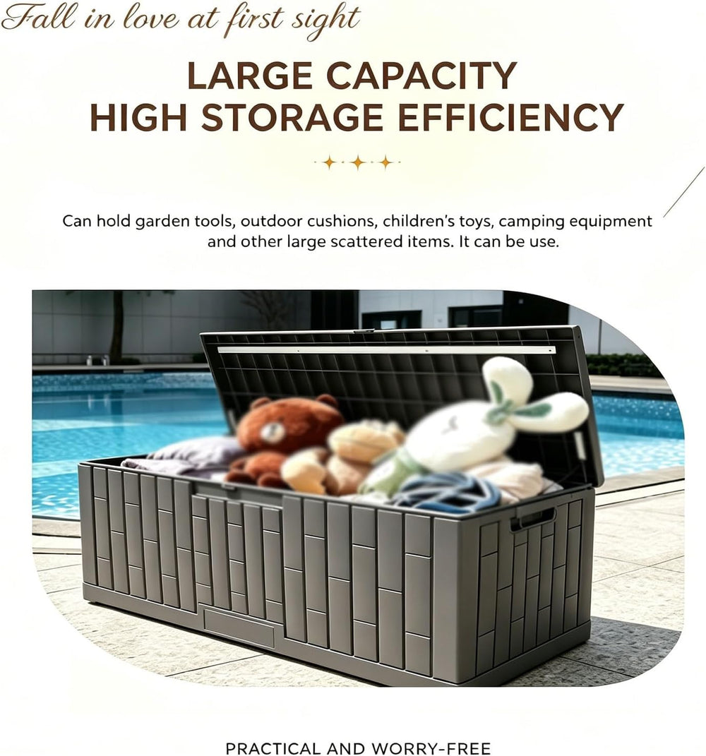 4.deck Boxes Outdoor Waterproof, Package Delivery Boxes For Outside, Features...