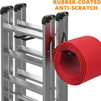 TORACK Garage Hooks Heavy Duty Tool Organizer, Wall Mount Hanger Rack Garage Storage Utility Hooks for Car Tires, Ladders, Chairs, Strollers, Power Tools, Garden Tools (2 Pack, 12.4" Hook)
