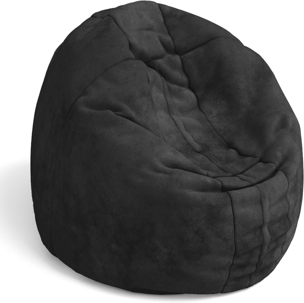 Jaxx 4 ft Cocoon Bean Bag Chair, Black