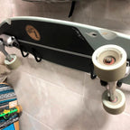 Upgraded Skateboard Wall Mount Skateboard Hanger, Skateboard and Longboard Wall Rack, Skate Board Holders-Lengthen