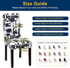 Chair Covers, Stretch Kitchen Chair Covers/Dining Chair Covers for Dining Room 8 Pack, Removable Washable Dining Chair Slipcovers for Home, Hotel, Banquet