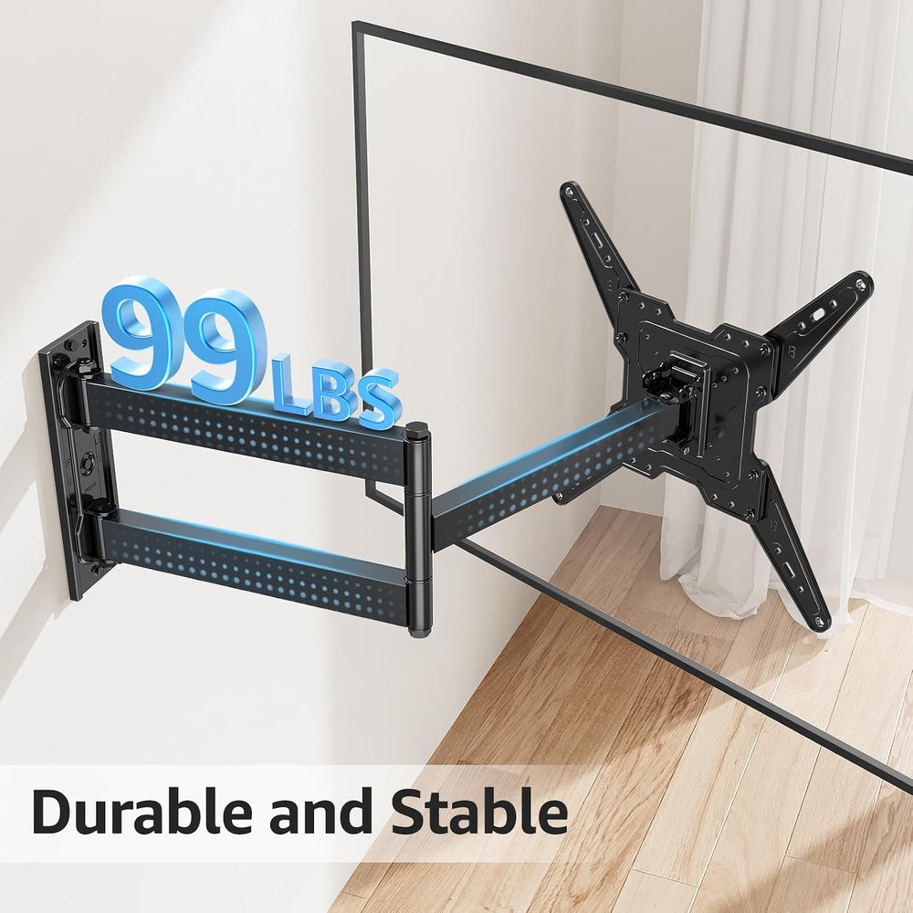 MOUNTUP Long Arm TV Wall Mount for Most 32-65 Inch TVs, Corner TV Mount Full ...