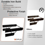 FOVPLUE Detach Depot Wall Storage Rack – Heavy-Duty Motorcycle Accessory Organizer for Harley Detachables Accessories,Tour Luggage Pack mounting racks,Sissy Bar Backrests,Luggage Racks,Seats,Helmets