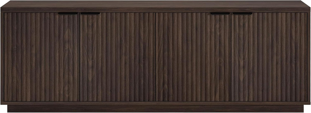 Henn&Hart 70" TV Stand for TVs up to 78", Rich Brown | Elegant ...