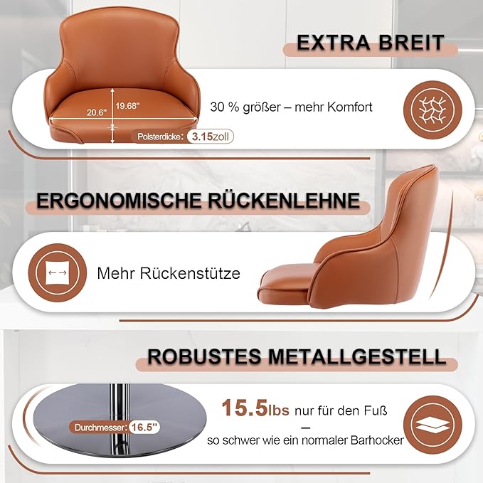 Black Titanium Stainless Steel Bar Stools,Grade Modern Leather Bar Chair with...