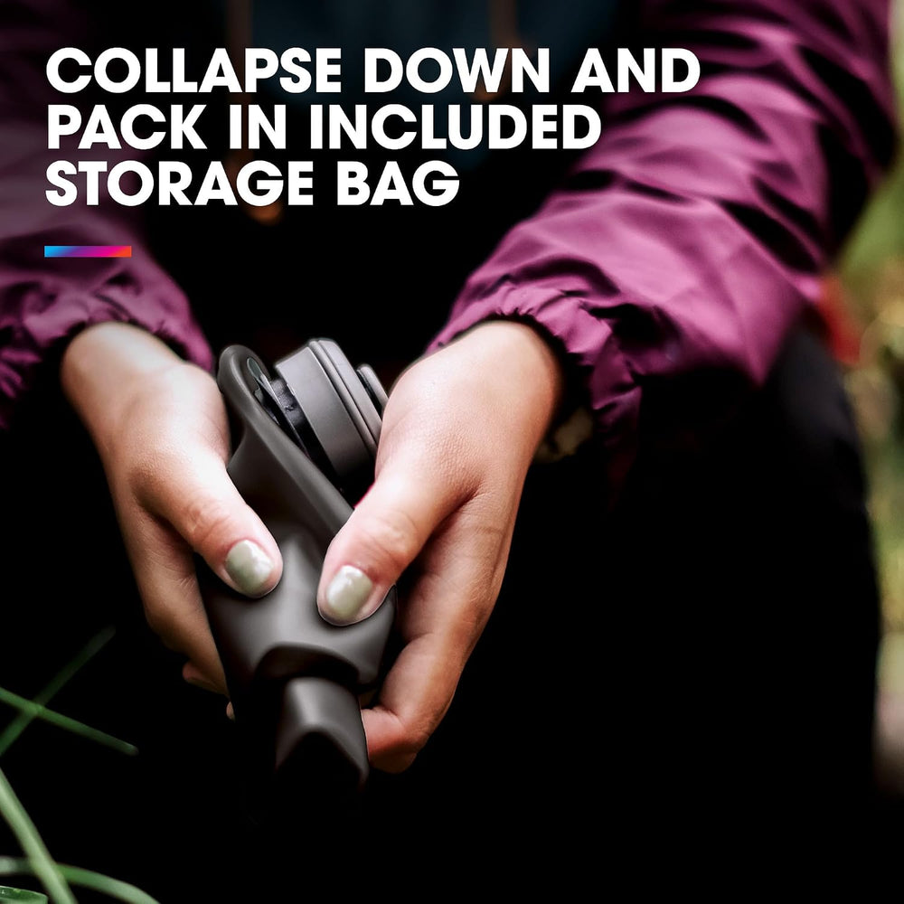 HydraPak Seeker Collapsible Camping Water Storage (2L, Sage Green)