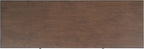 SAFAVIEH Magnolia TV Stand for up to 55" Flatscreen – Brown, 2 Doors with Interior Storage, 2 Open Shelves, Entertainment Media Console (MED5702C)