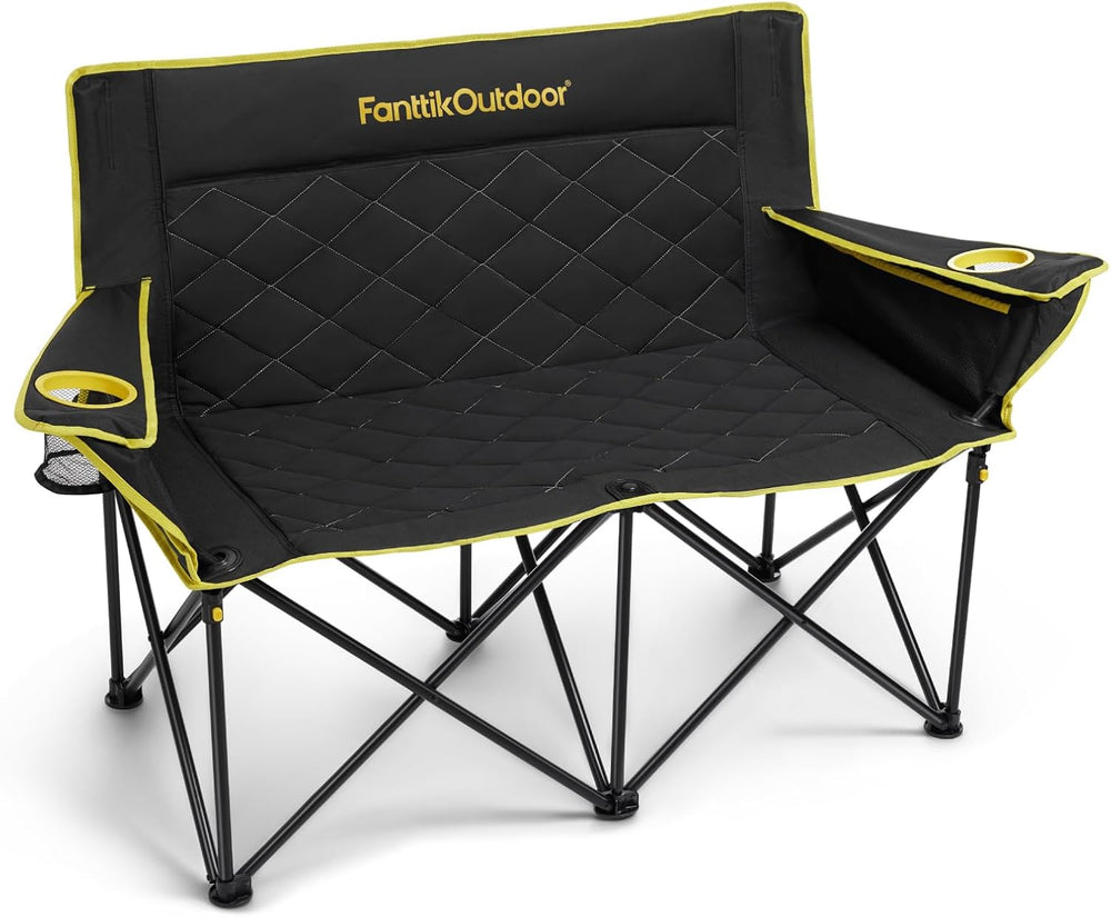 FanttikOutdoor Zeta L11 Duo Pro Double Camping Chair, 2 Person Portable Foldi...