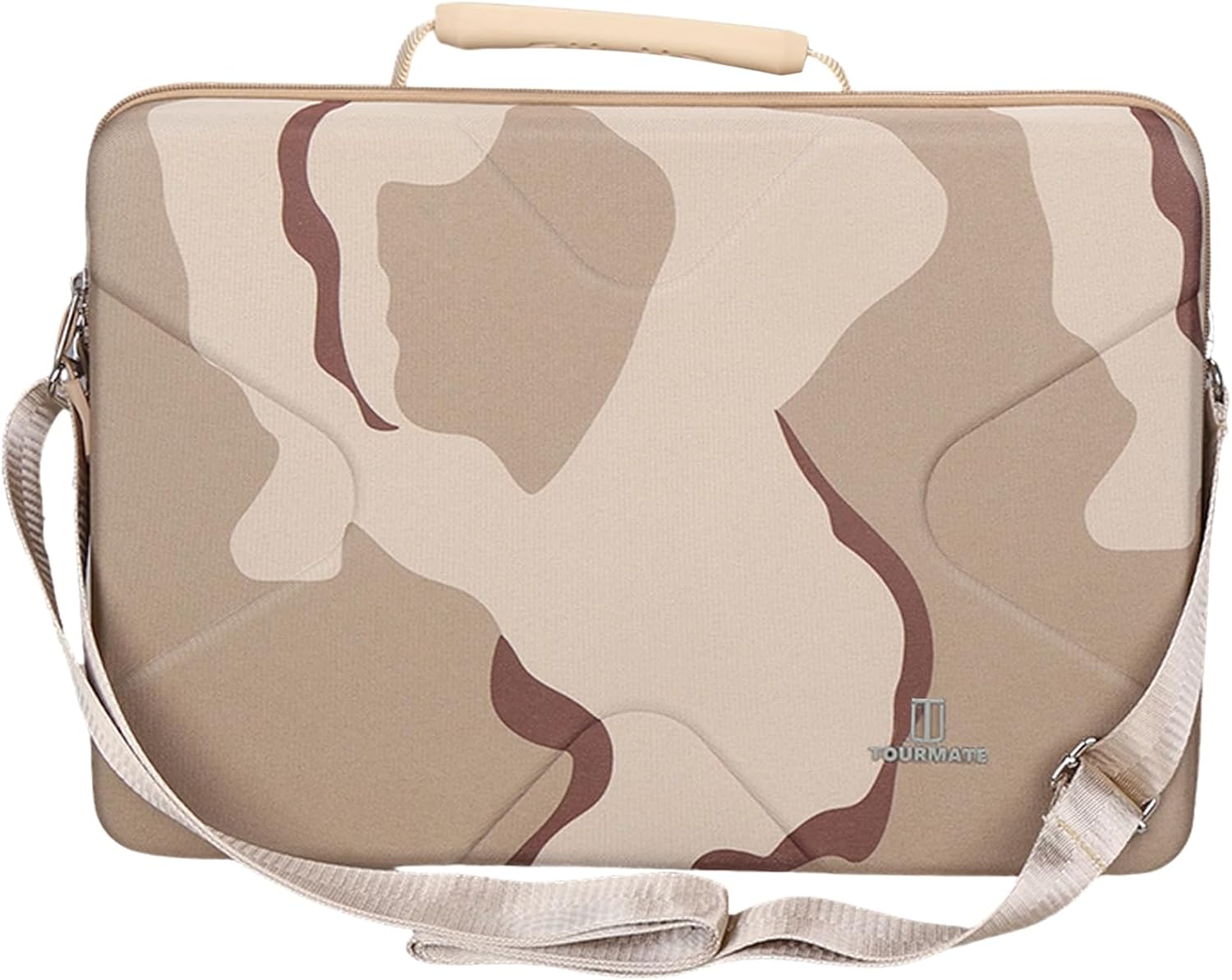 Tourmate Hard Storage Case for BOIFUN/POFOTO/YOTON 17.5" 16.9" 15.5" Portable DVD Player,PJGCWB 16.9" POFOTO 15.7" Portable EVA Box (Only Box) (Camouflage (khaki))