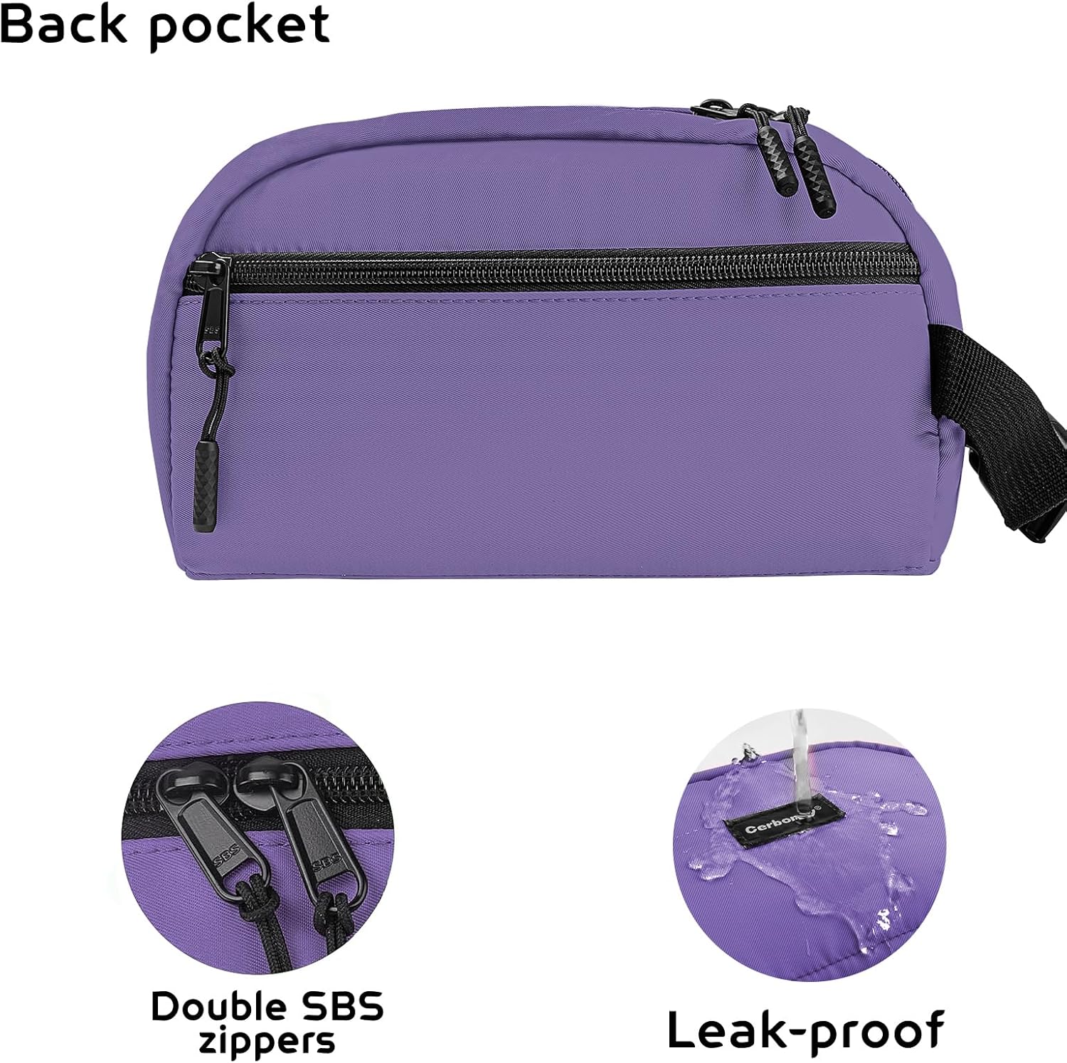 Cerbonny Small Cooler Bag Freezable Lunch Bag for Work School Travel, Leak-proof, Insulated, Suitable for 3+