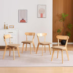 Solid Wood Dining Chairs Set of 4 for Home Kitchen/Living Room/Dinnite
