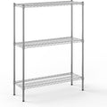 14" Deep x 42" Wide x 54" Height Wire Shelving Kit | 3-Tier | NSF Commercial Storage Rack Unit