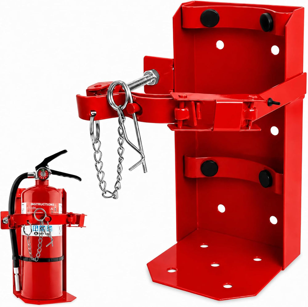 Fire Extinguisher Mount Fit 10lb Dry/5lb Co2 Extinguisher