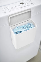 Yamazaki Home Plate Magnetic Detergent Pod Container White