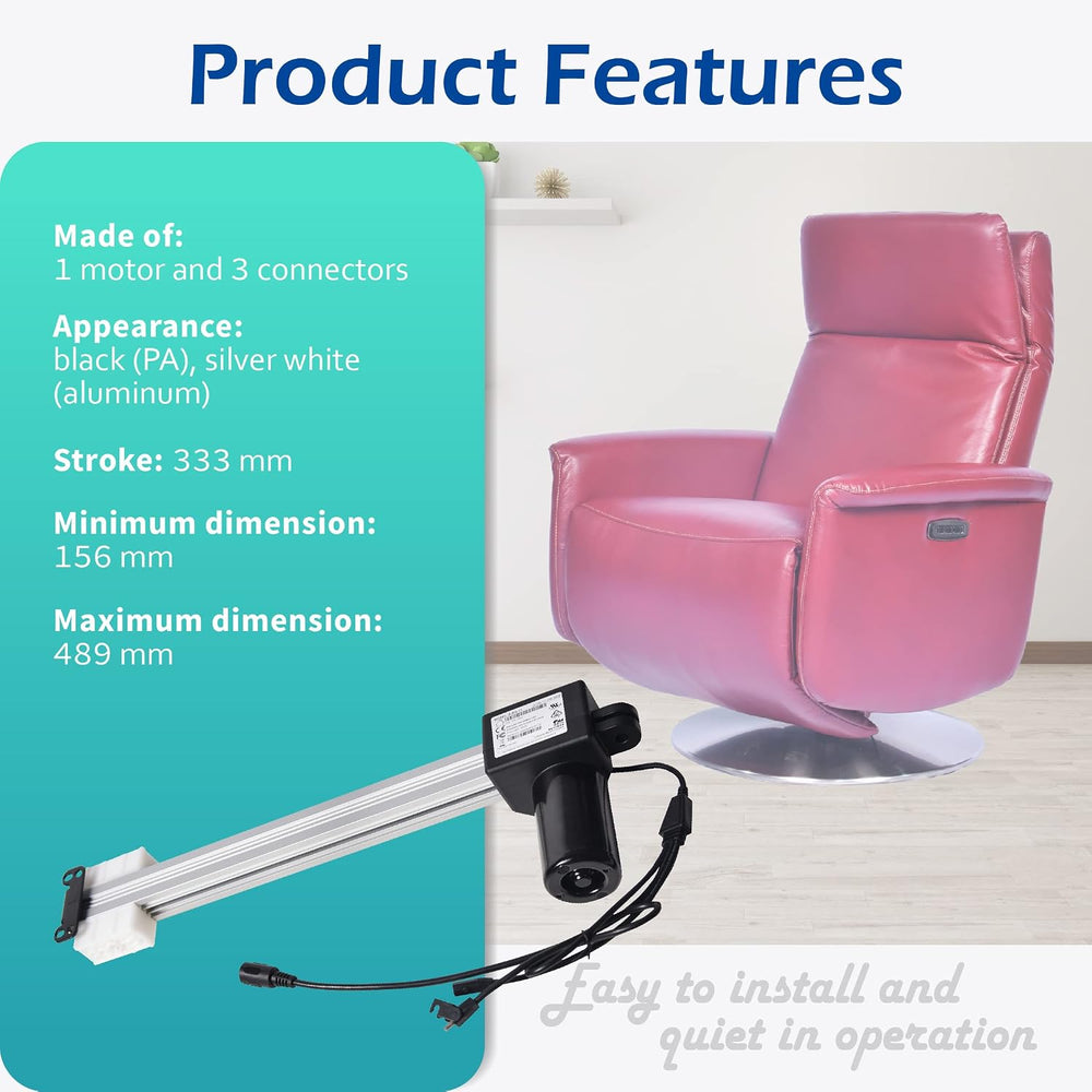 Okin Model JLDQ-11 & JLDQ.11.156.333P Power Recliner Lift Chair Motor, JL...