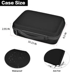 Comecase 8 Slots Watch Box Organizer/Men Watch Display Storage Case Fits All Wristwatches and Smart Watches up to 42mm - Black