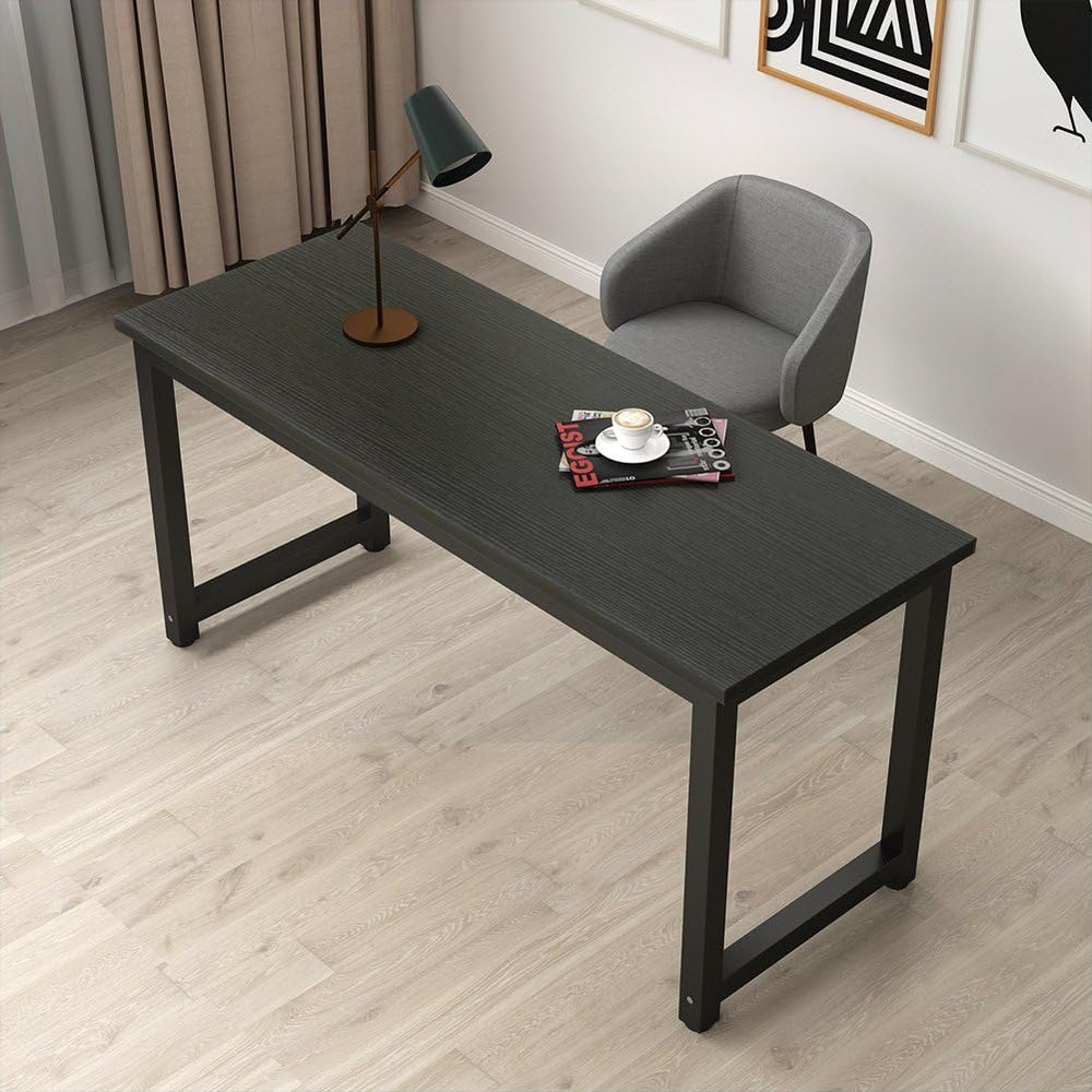 Tribesigns Modern Computer Desk, 63 inch Large Office Desk Computer Table Stu...