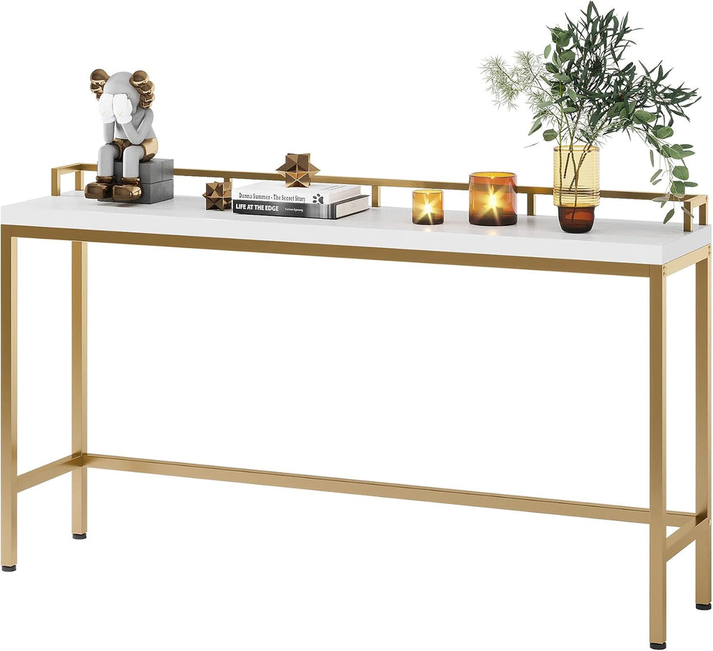 Tribesigns 70.9 inch Extra Long Sofa Table, Narrow Console Table Behind Couch...
