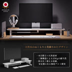desk monitor stand (All White, Large)