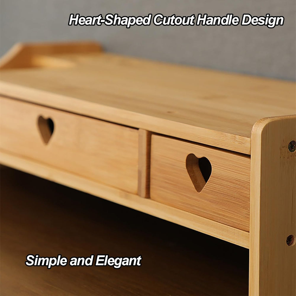 Small Altar Table Solid Wood, Pooja Meditation Table with Drawer, Buddhist Al...