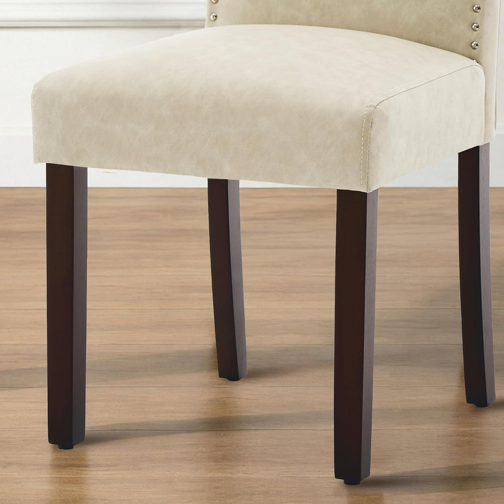 Upholstered Dining Chair Modern Parsons Stylish Kitchen Diner Set of 6