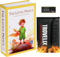 Book Safe with Combination Lock, Hidden Safe (9.5 x 6.2 x 2.2 Inch) with Fireproof Bag, Secret Diversion Safe, Hollow Book Box Hidden Storage, Money Safe Box for Cash (Little Prince)