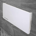 CYGJSYEASpace-Saving Wall-Mounted Fold-Down Laundry Room Table, Multipurpose Kitchen, Home Bar, & Workshop Counter, Durable Aluminum Surface, Waterproof & Low-Maintenance (80x50cm/31.5"×19.7")