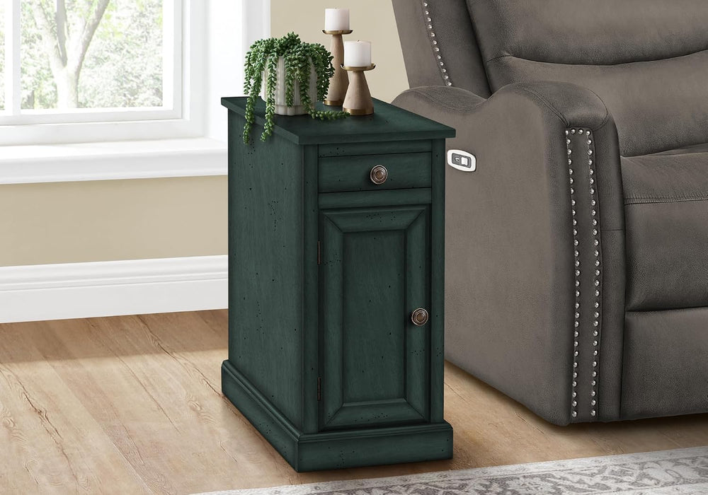 Monarch Specialties I 3992 Accent Table, End, Side Table, Nightstand, Antique...