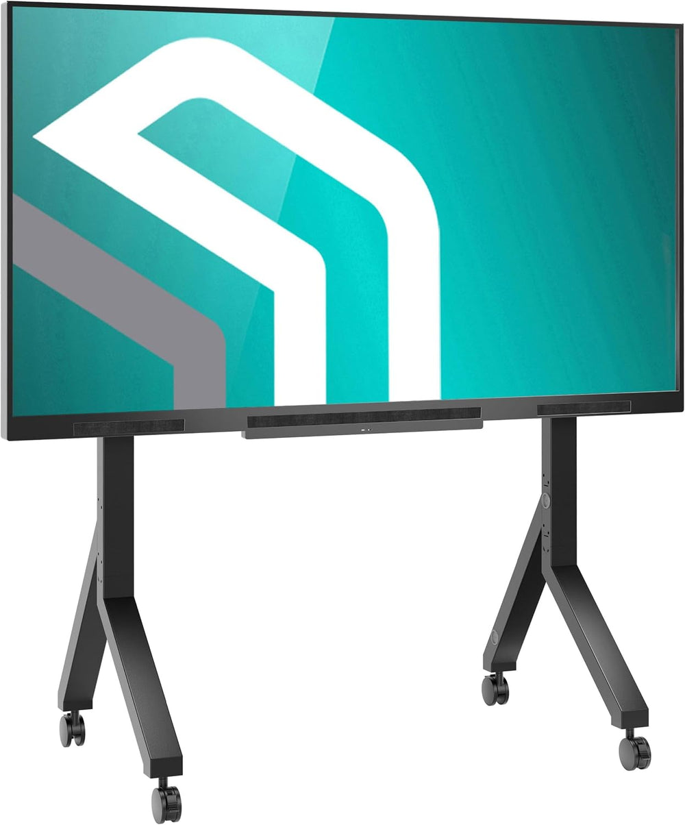 ONKRON Mobile TV Stand 70-110 Inch, up to 266 lbs, max VESA 1000x800, Black |...